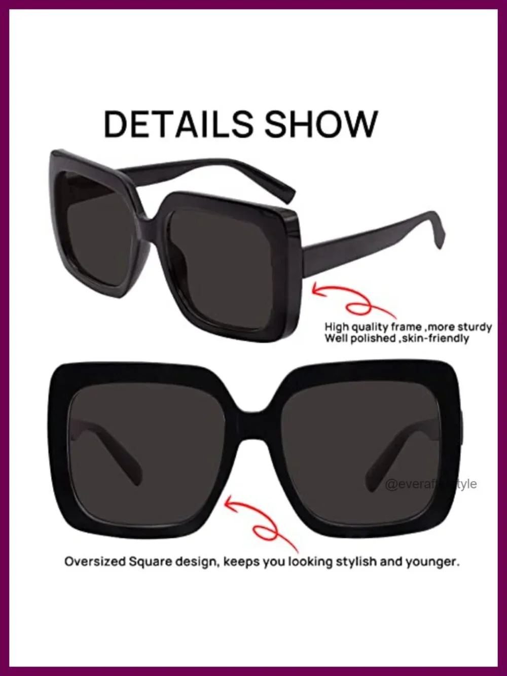 Oversized Reader Sunglasses with Blue Light Blocking UV400 Protection
